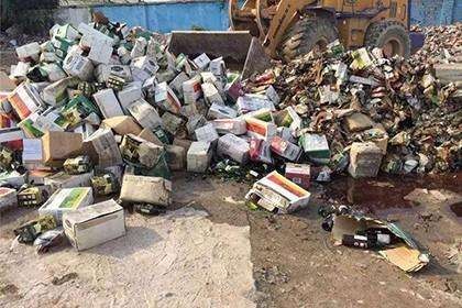 上海過期食品處理銷毀廠家！